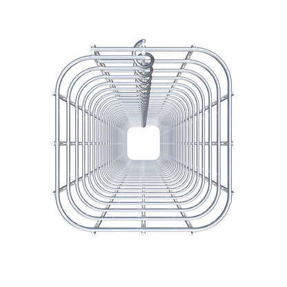 Gabionsøjle 17 x 17 cm, MW 5 x 5 cm kvadratisk