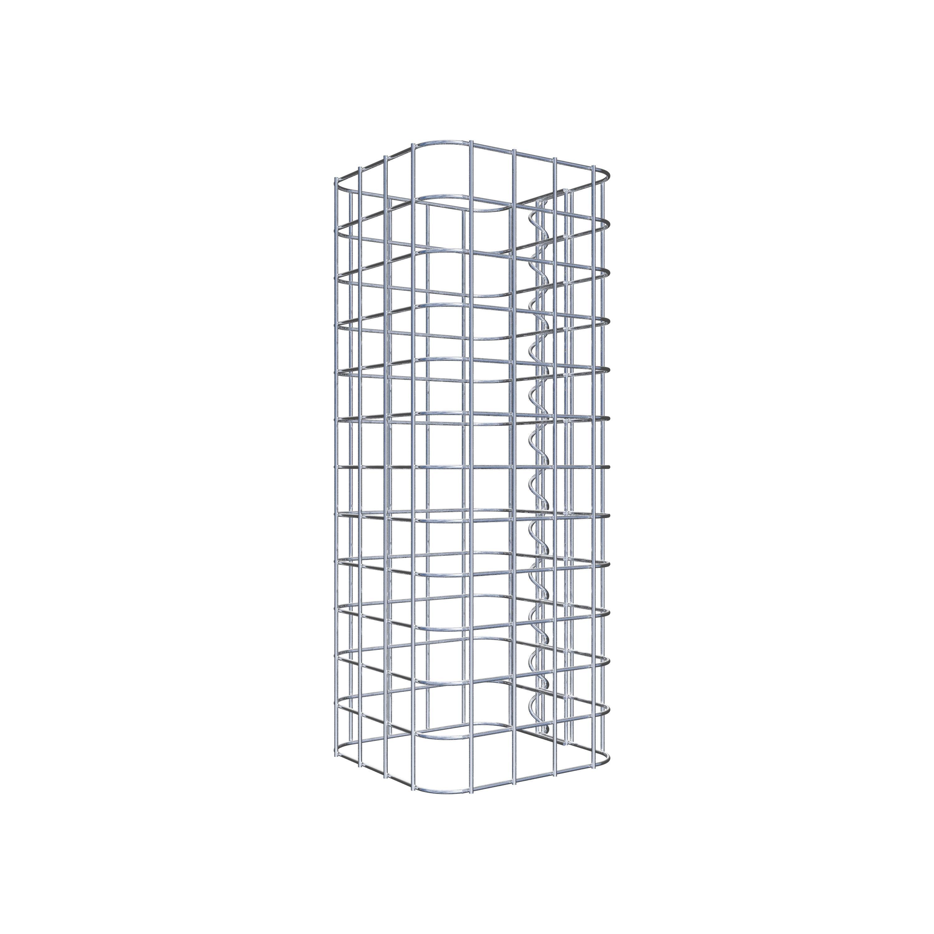 Gabion column 22 x 22 cm MW 5 x 5 cm square