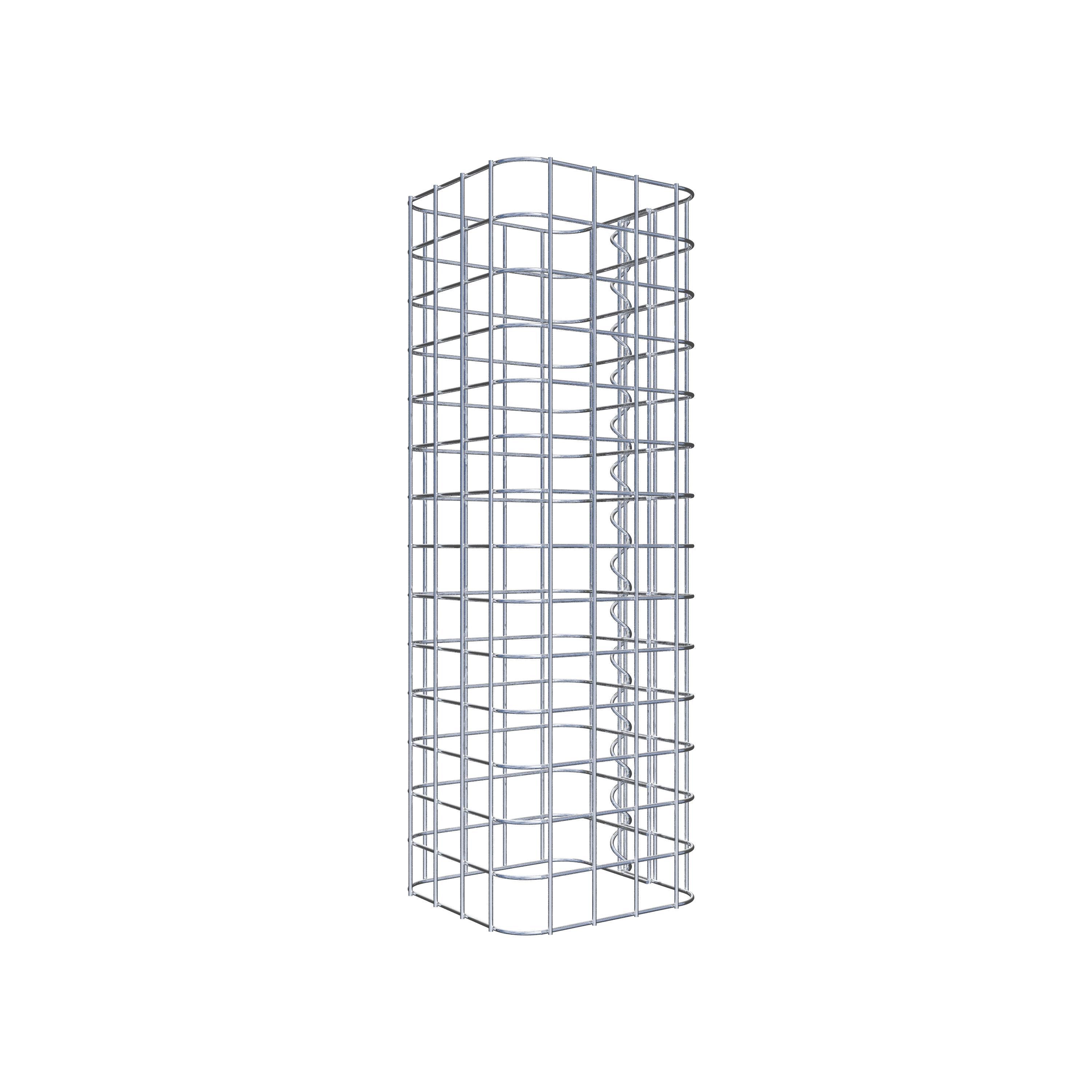 Gabion column 22 x 22 cm MW 5 x 5 cm square