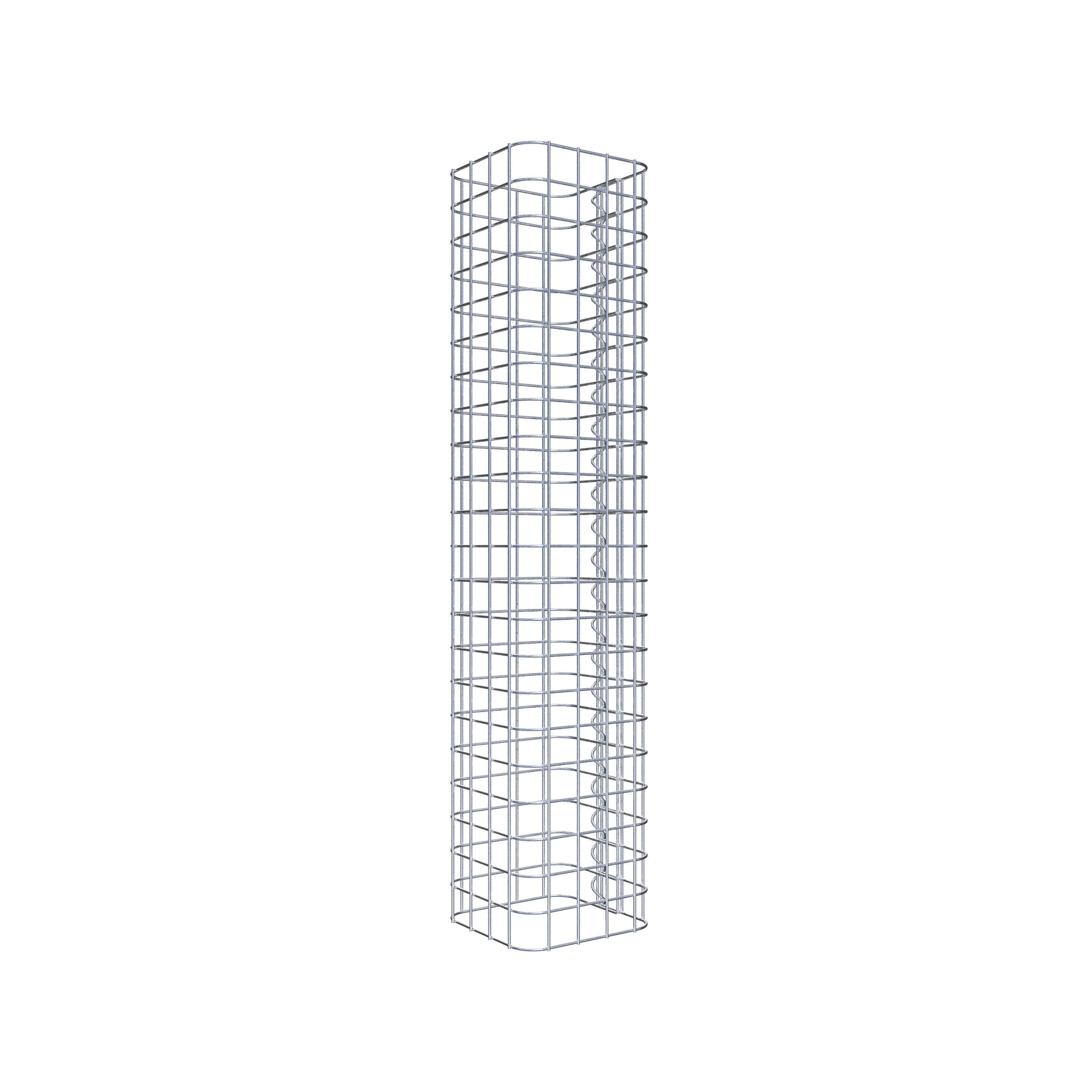 Gabion column 22 x 22 cm MW 5 x 5 cm square