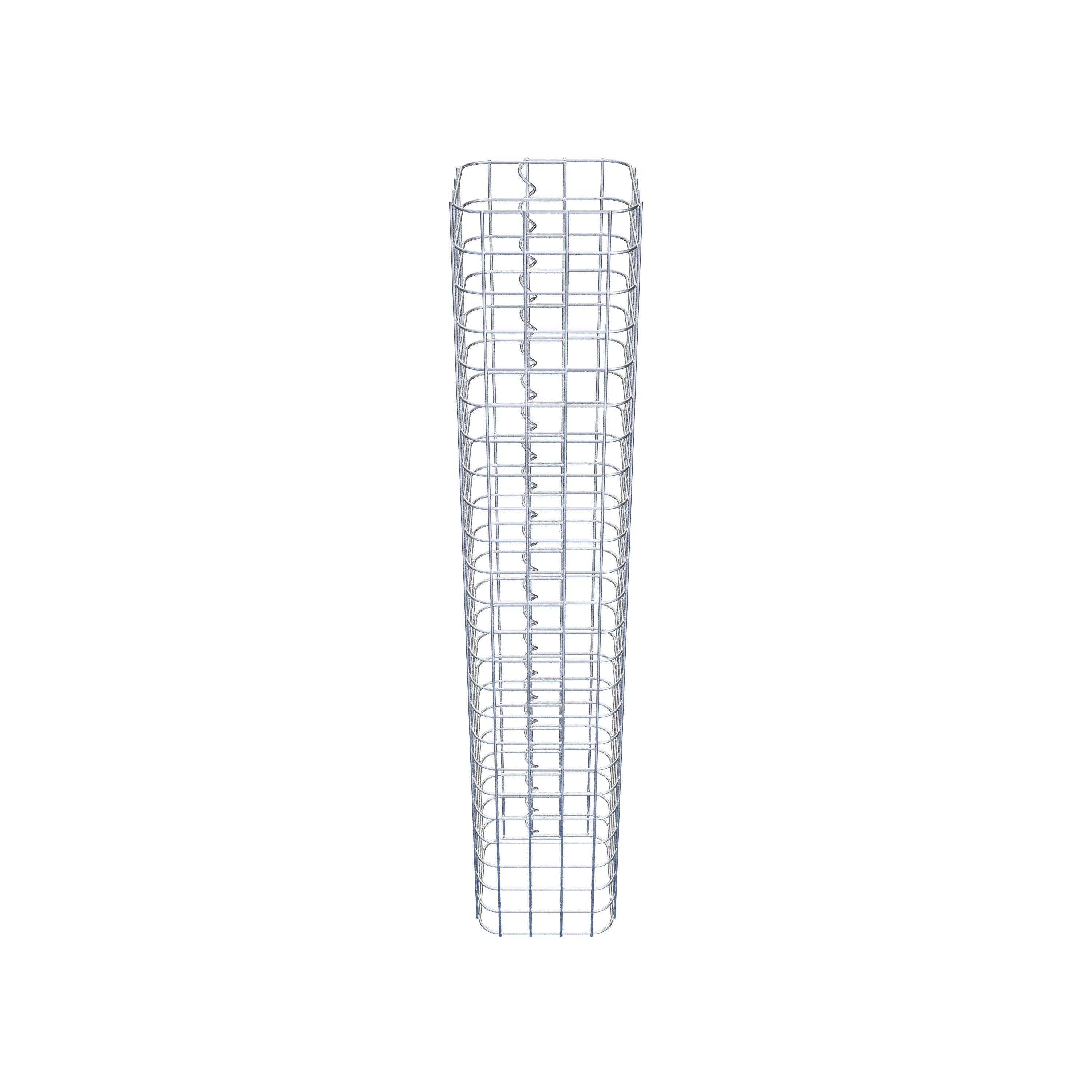 Gabion column 22 x 22 cm MW 5 x 5 cm square