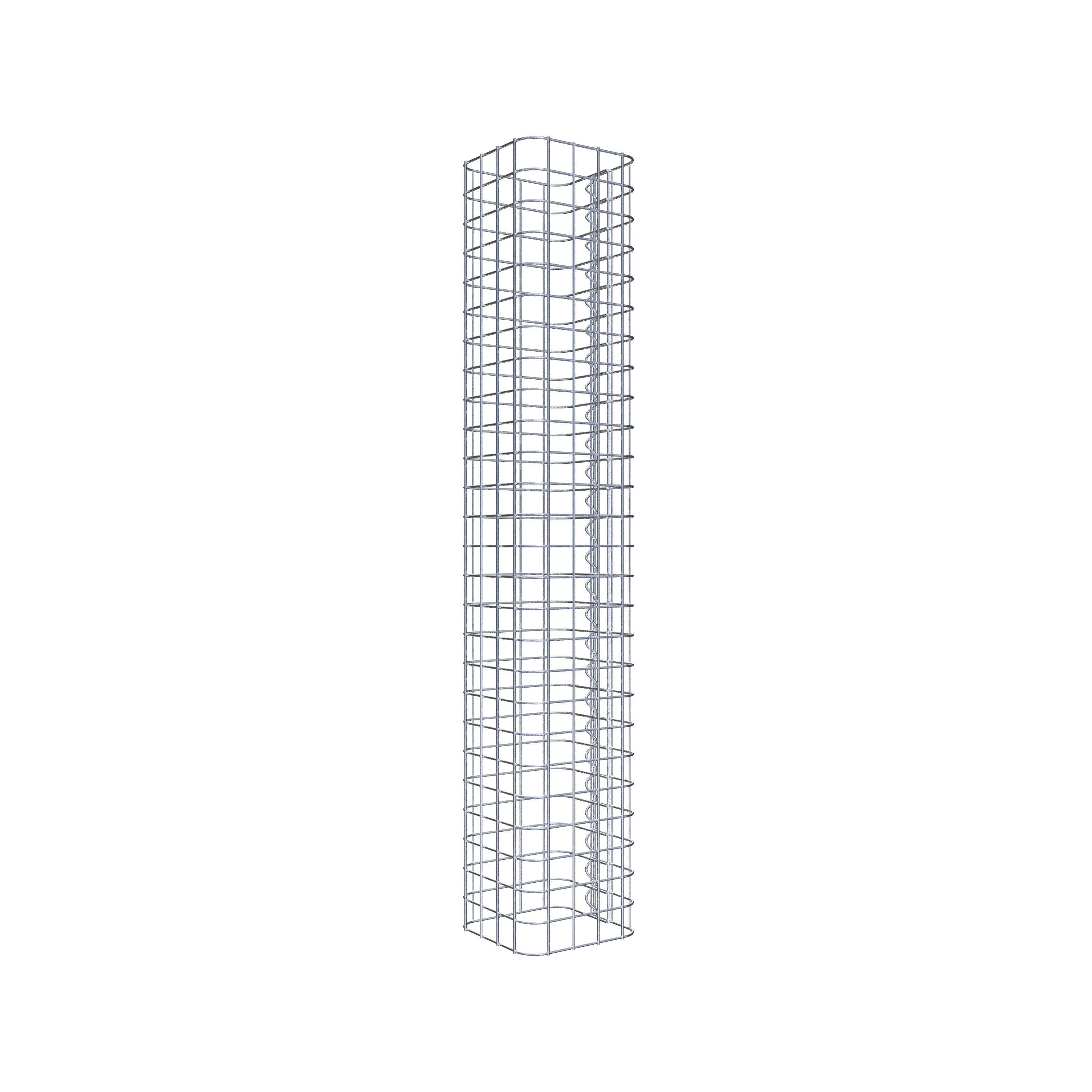 Gabion column 22 x 22 cm MW 5 x 5 cm square