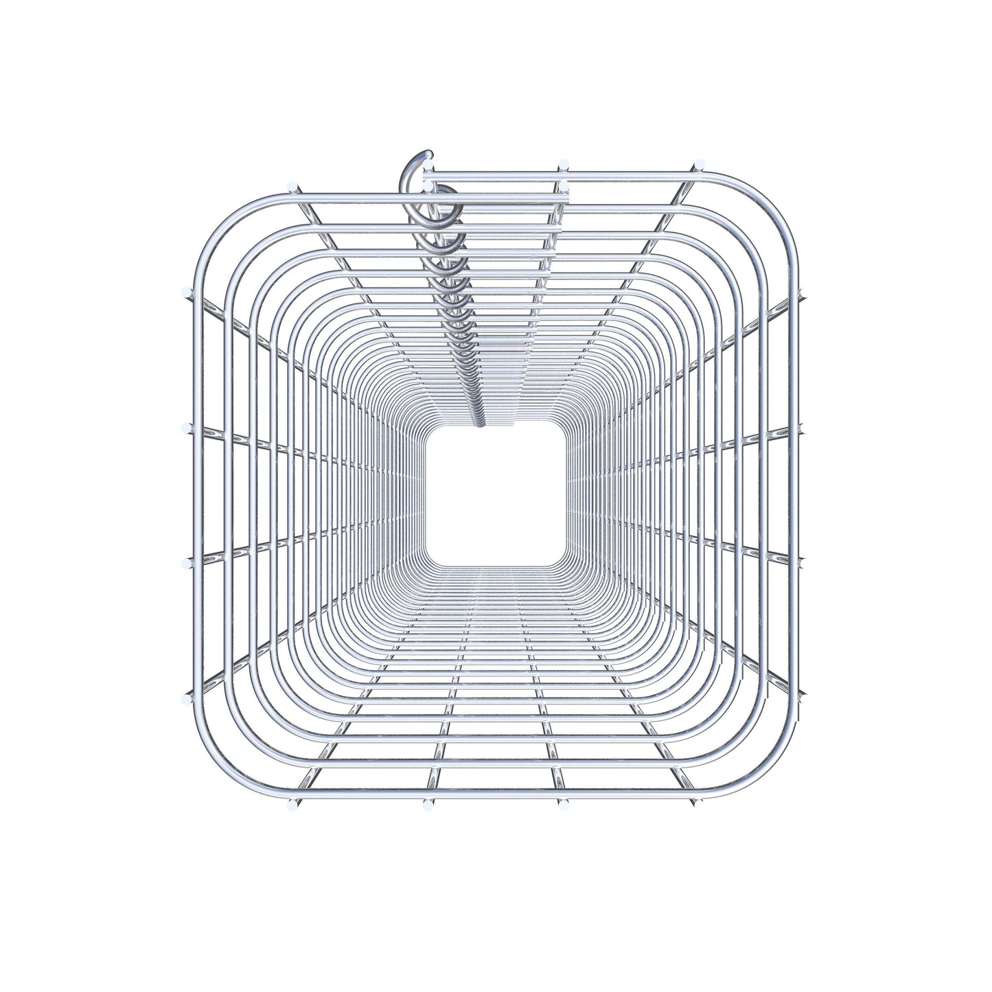 Schanskorf kolom 22 x 22 cm MW 5 x 5 cm vierkant