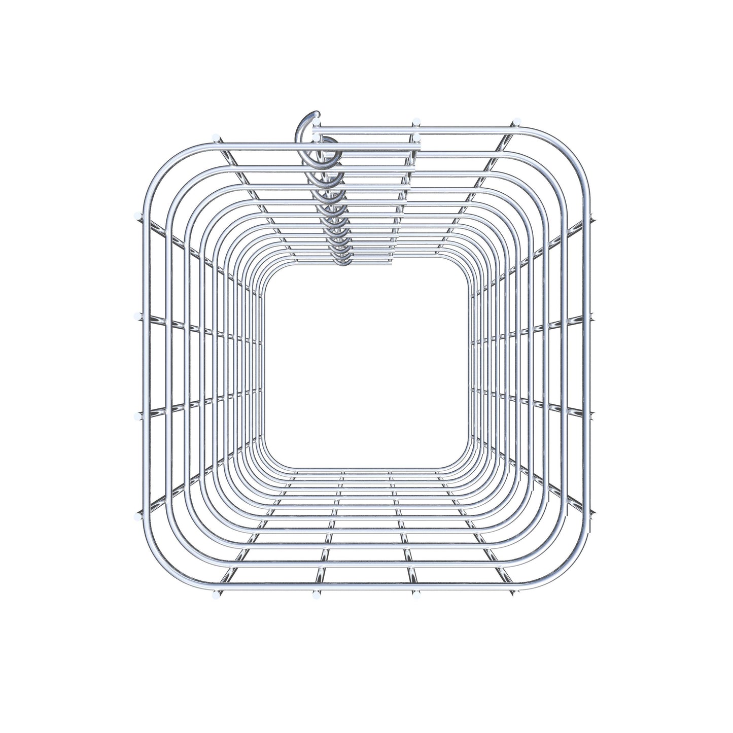Schanskorf kolom 22 x 22 cm MW 5 x 5 cm vierkant