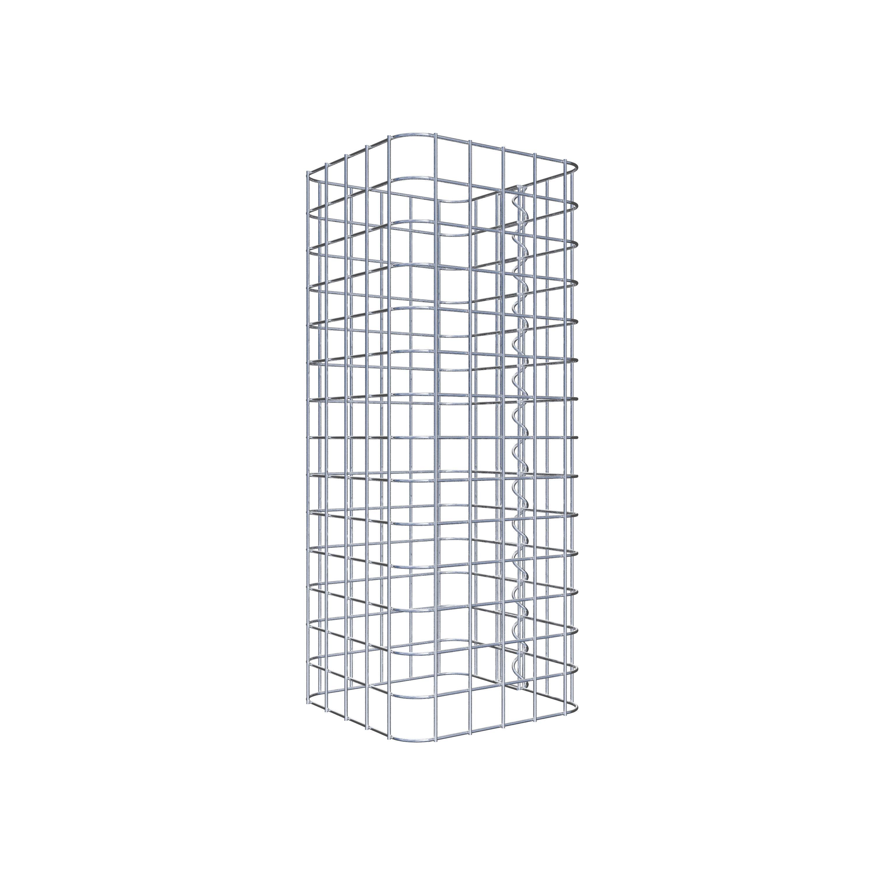 Gabion column 27 x 27 cm MW 5 x 5 cm square