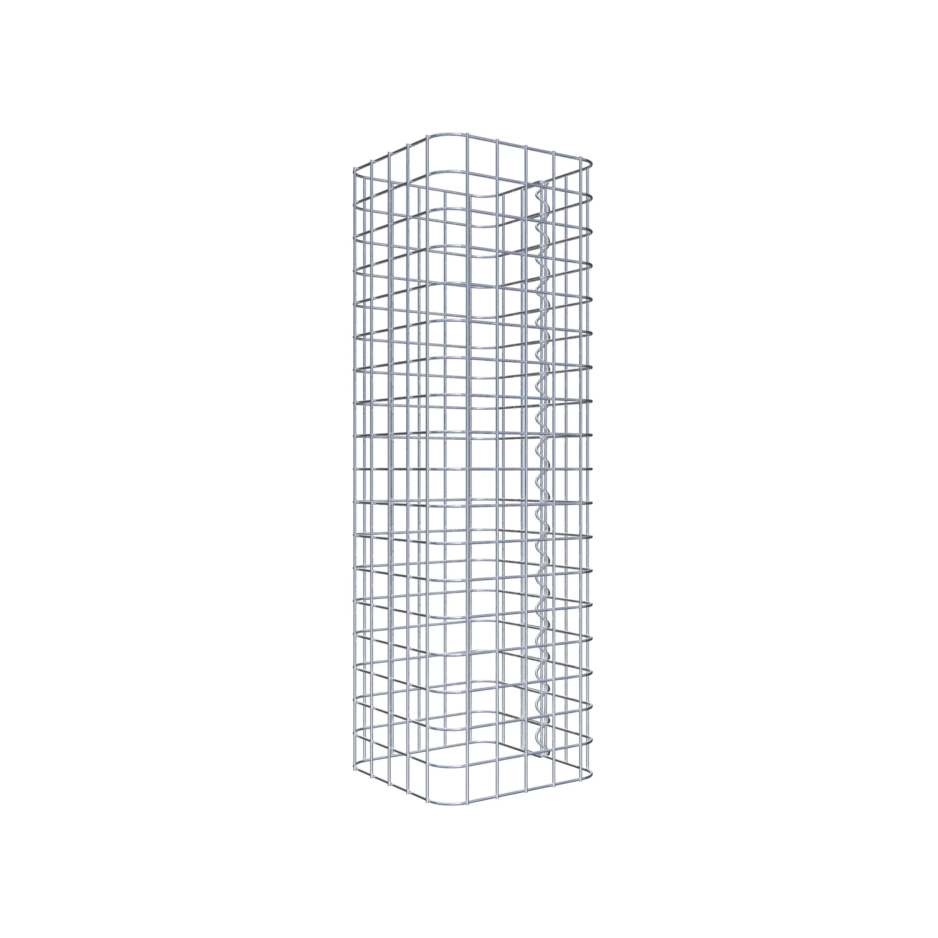 Gabion column 27 x 27 cm MW 5 x 5 cm square