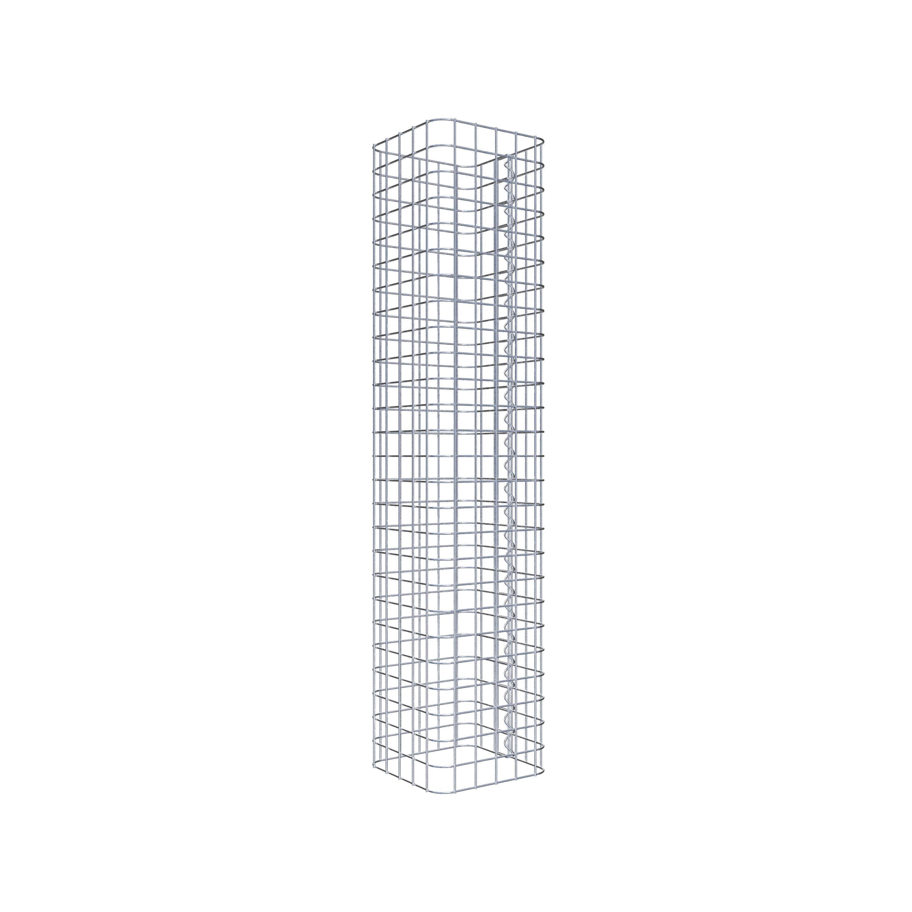 Gabion column 27 x 27 cm MW 5 x 5 cm square