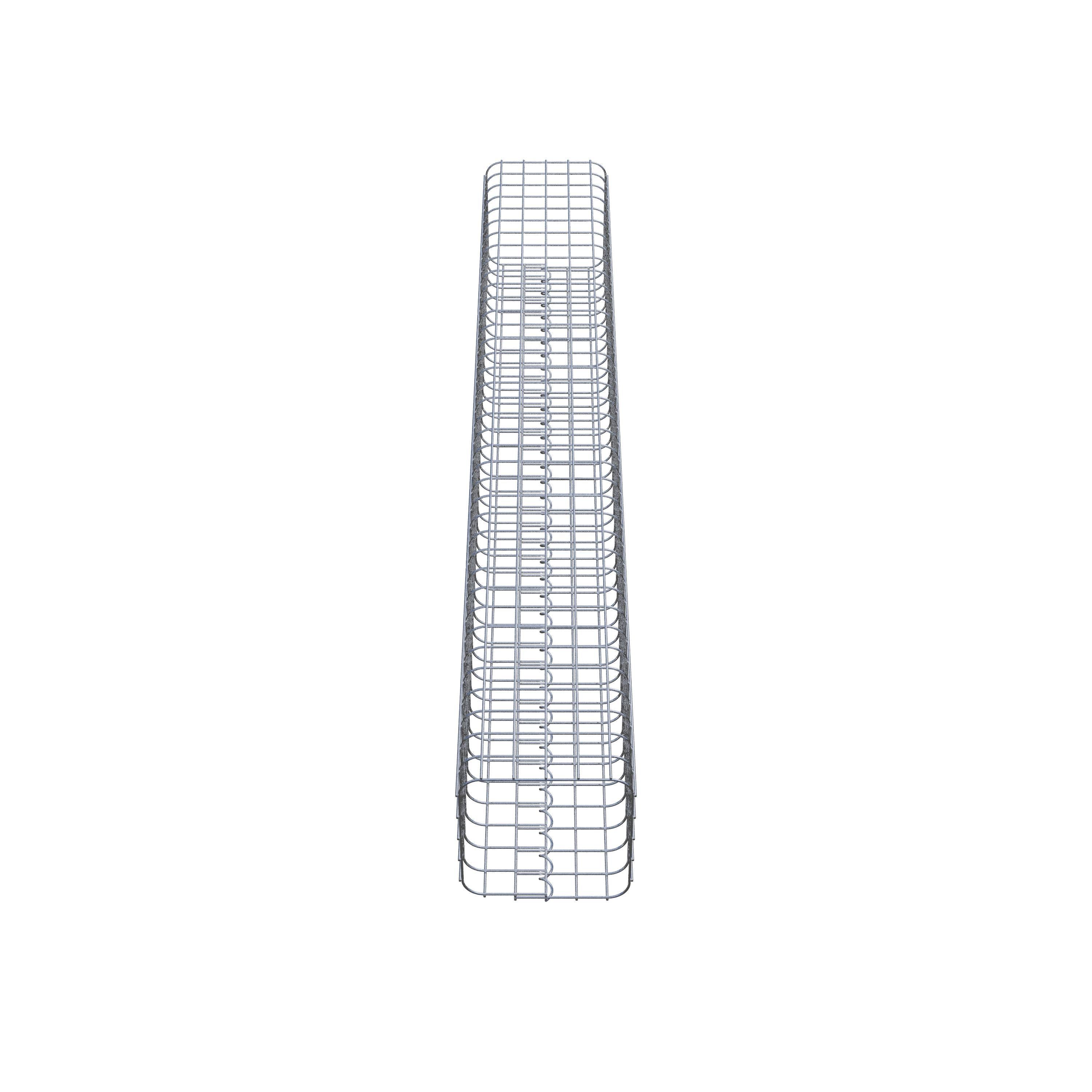 Gabion column 27 x 27 cm MW 5 x 5 cm square