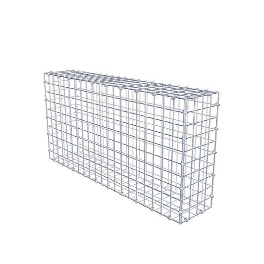 Gabion 100 cm x 50 cm x 20 cm (L x H x D), mesh size 5 x 5 cm, spiral ring