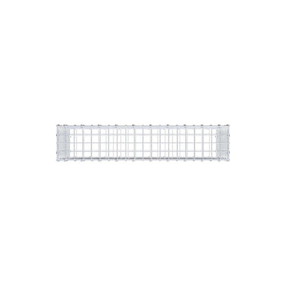 Gabbione 100 cm x 50 cm x 20 cm (L x H x P), maglia 5 x 5 cm, anello a spirale