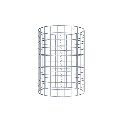Gabionsøjle diameter 37 cm MW 5 x 5 cm rund