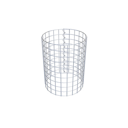 Gabionsøjle diameter 37 cm MW 5 x 5 cm rund