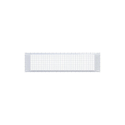 Gabion 200 cm x 100 cm x 50 cm (L x H x D), mesh size 5 x 5 cm, spiral ring