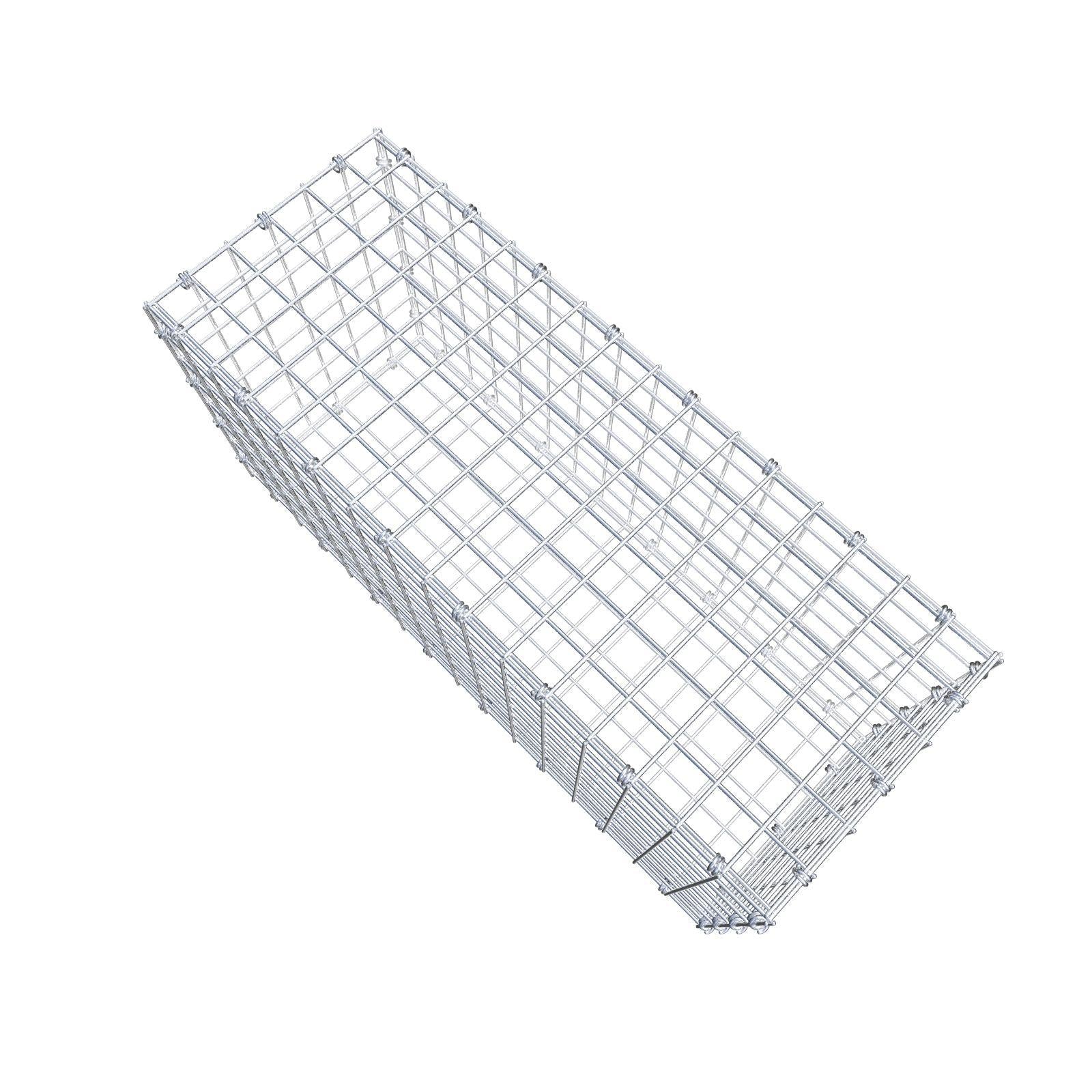 Gabion 80 cm x 40 cm x 30 cm (L x H x D), mesh size 5 x 5 cm, spiral ring