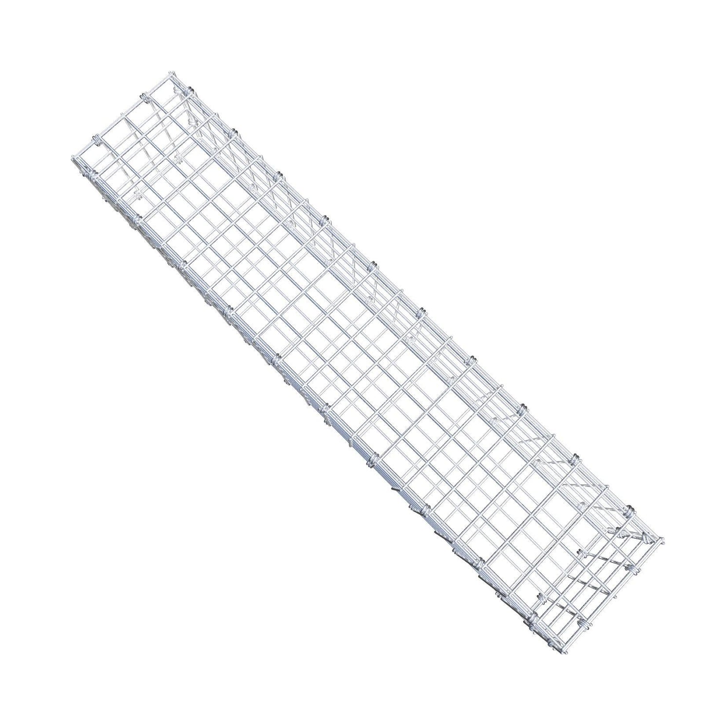 Gabion 100 cm x 20 cm x 20 cm (L x H x D), mesh size 5 x 5 cm, spiral ring