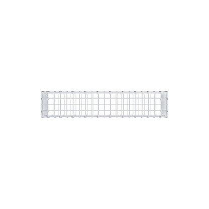 Gabione 100 cm x 30 cm x 20 cm (L x H x T), Maschenweite 5 x 5 cm, Spiralring