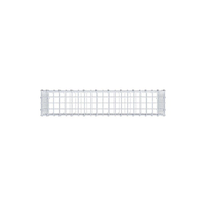 Gabione 100 cm x 40 cm x 20 cm (L x H x T), Maschenweite 5 x 5 cm, Spiralring
