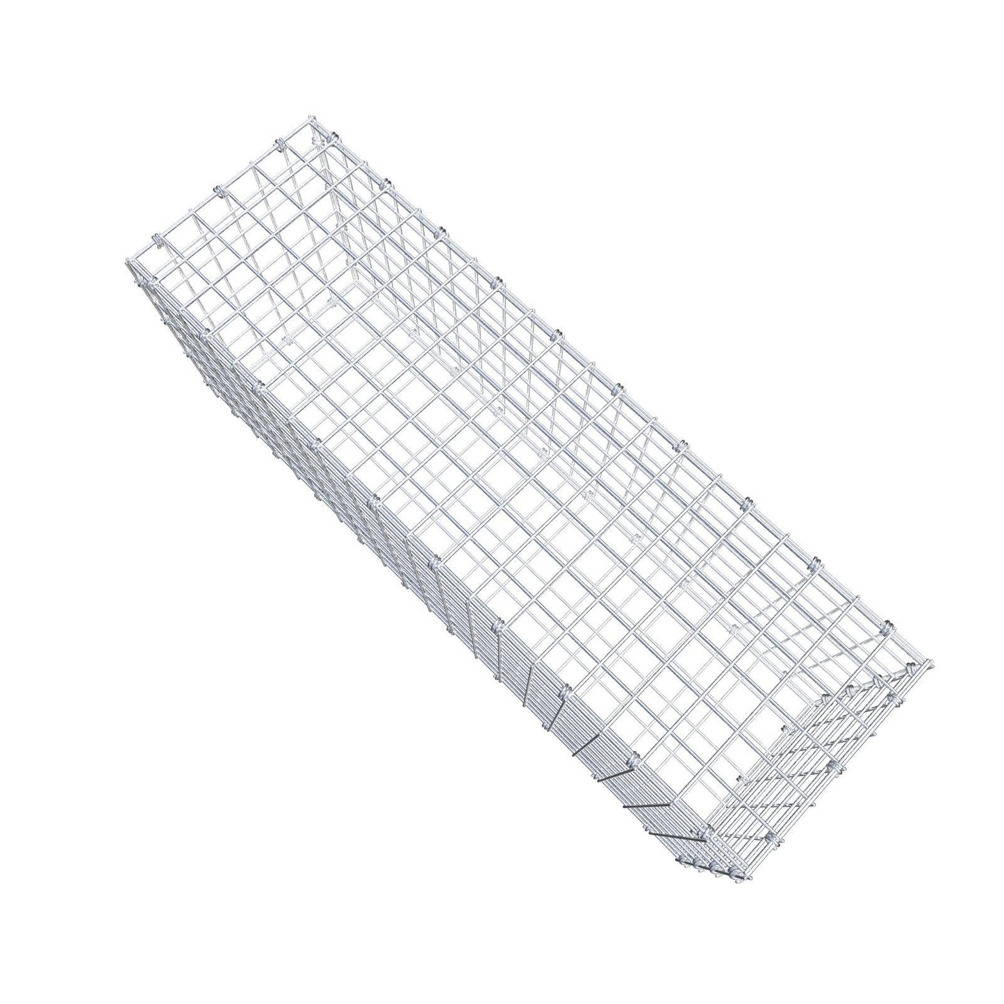Gabion 100 cm x 40 cm x 30 cm (L x H x D), mesh size 5 x 5 cm, spiral ring
