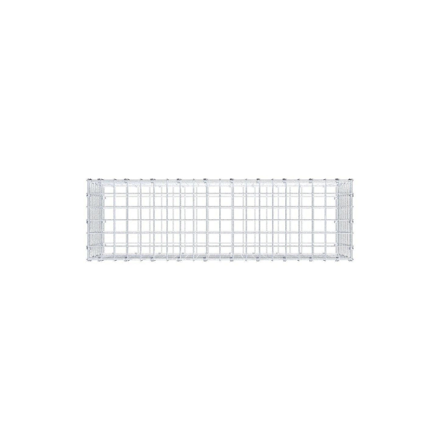 Gabion 100 cm x 40 cm x 30 cm (L x H x D), mesh size 5 x 5 cm, spiral ring