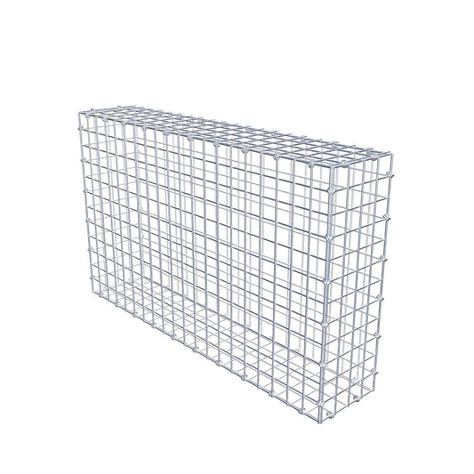 Gabion 100 cm x 60 cm x 20 cm (L x H x D), mesh size 5 x 5 cm, spiral ring