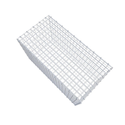 Gabione 100 cm x 60 cm x 50 cm (L x H x T), Maschenweite 5 x 5 cm, Spiralring
