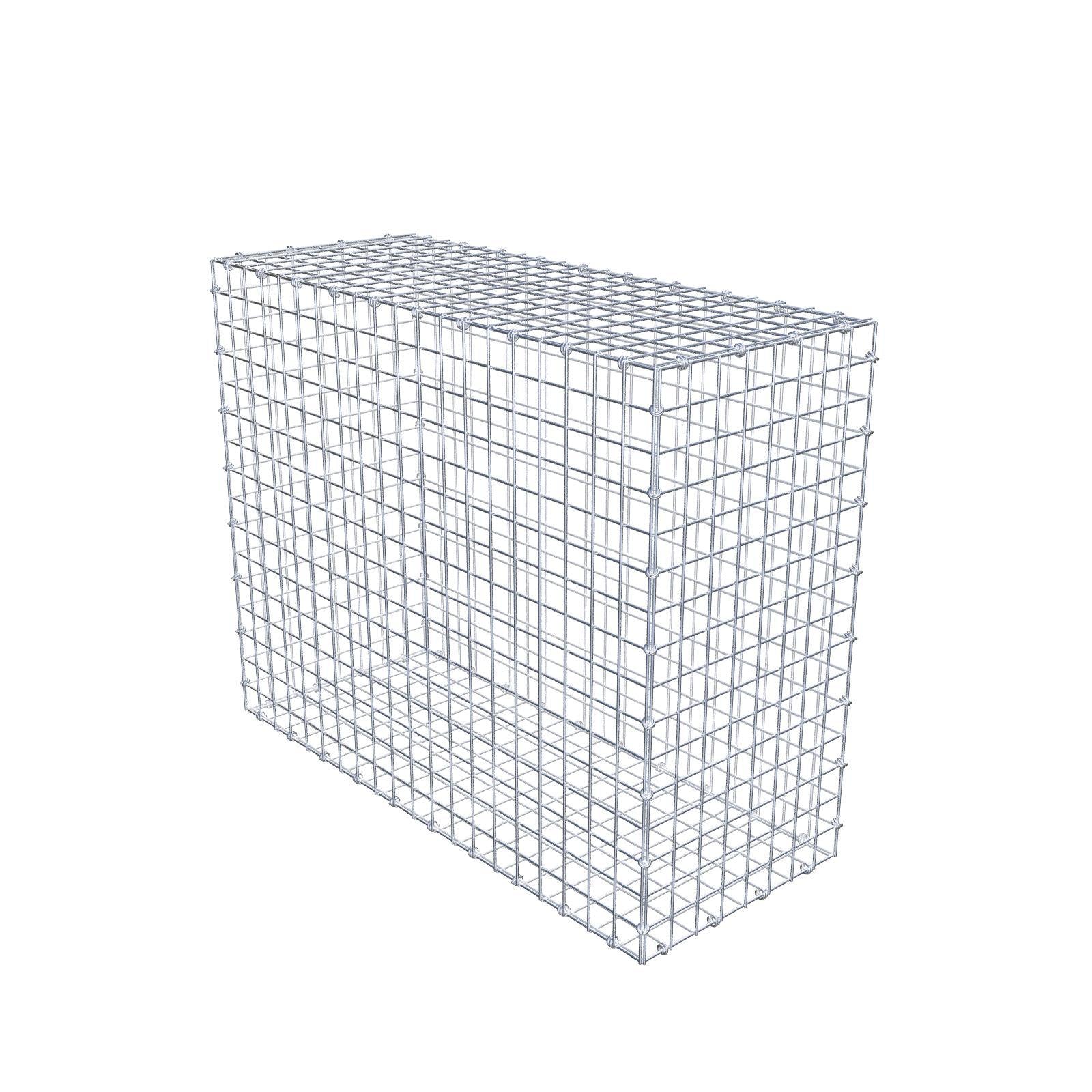 Schanskorf 100 cm x 80 cm x 40 cm (L x H x D), maaswijdte 5 x 5 cm, spiraalring