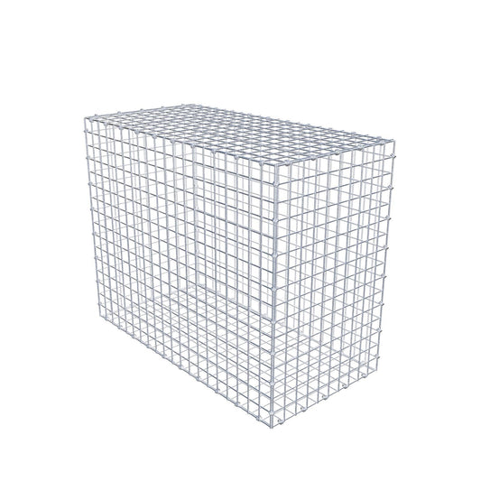 Schanskorf 100 cm x 80 cm x 50 cm (L x H x D), maaswijdte 5 x 5 cm, spiraalring