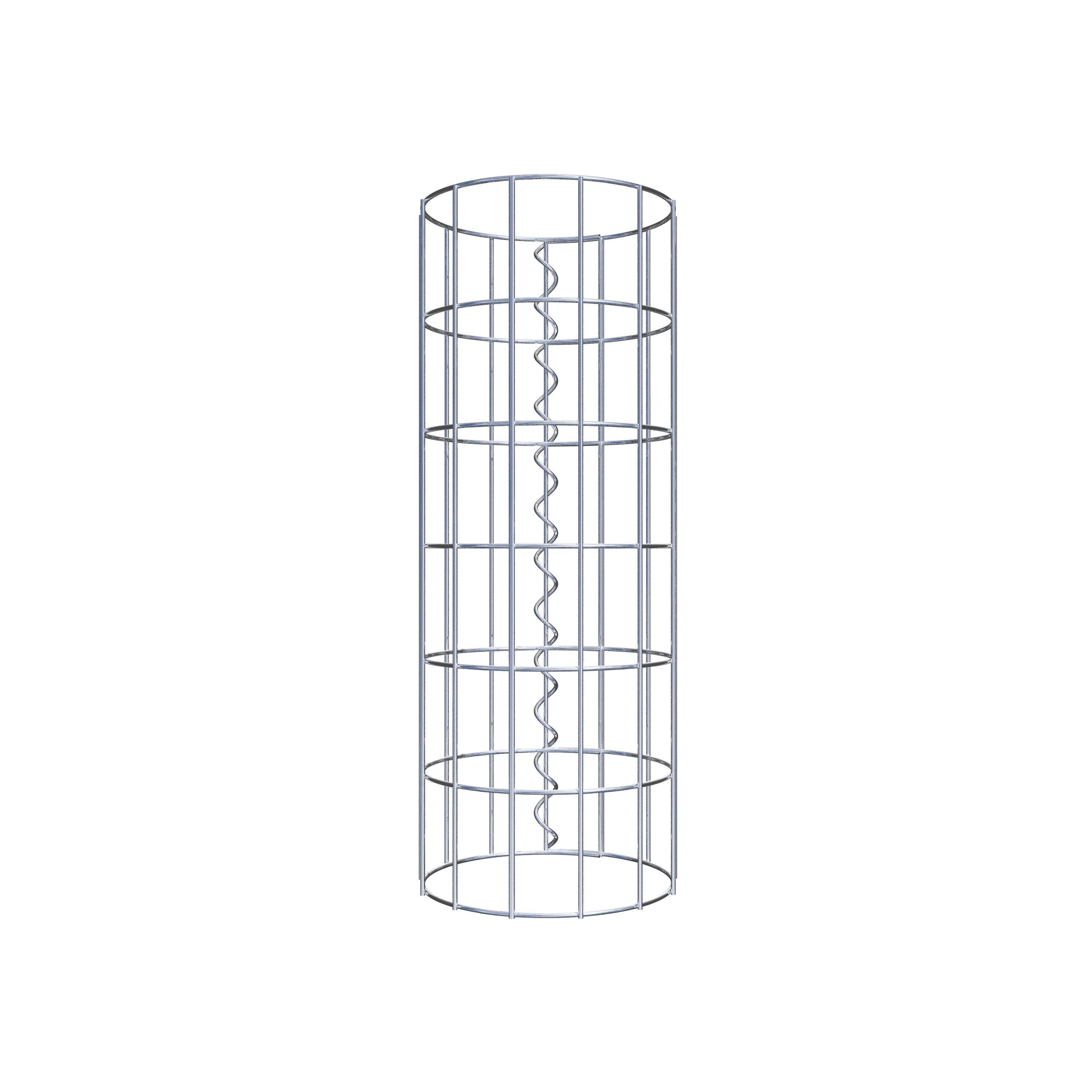 Gabion column diameter 22 cm, MW 5 x 10 cm round