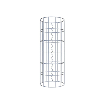 Gabionensäule Durchmesser 22 cm, MW 5 x 10 cm rund