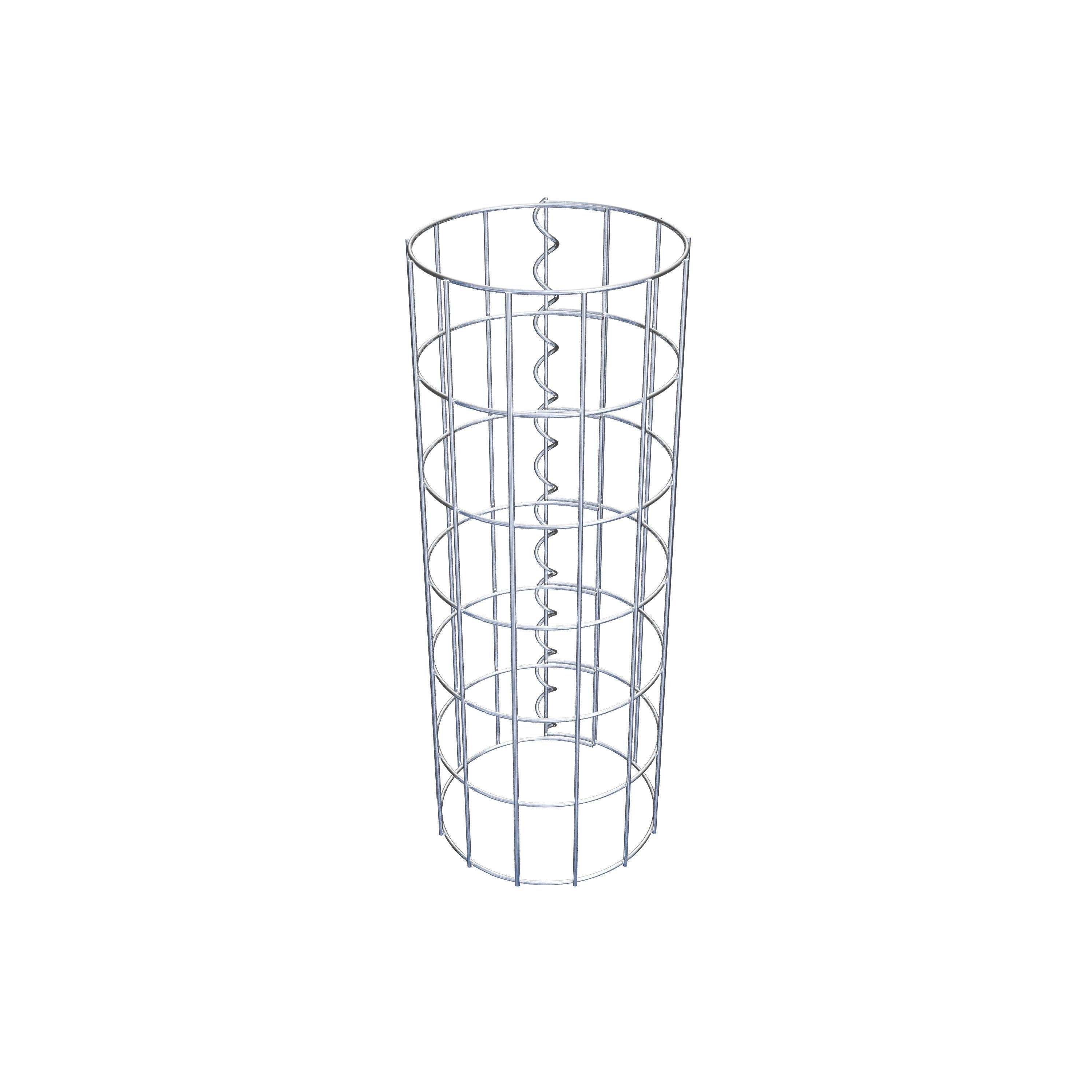 Gabion column diameter 22 cm, MW 5 x 10 cm round