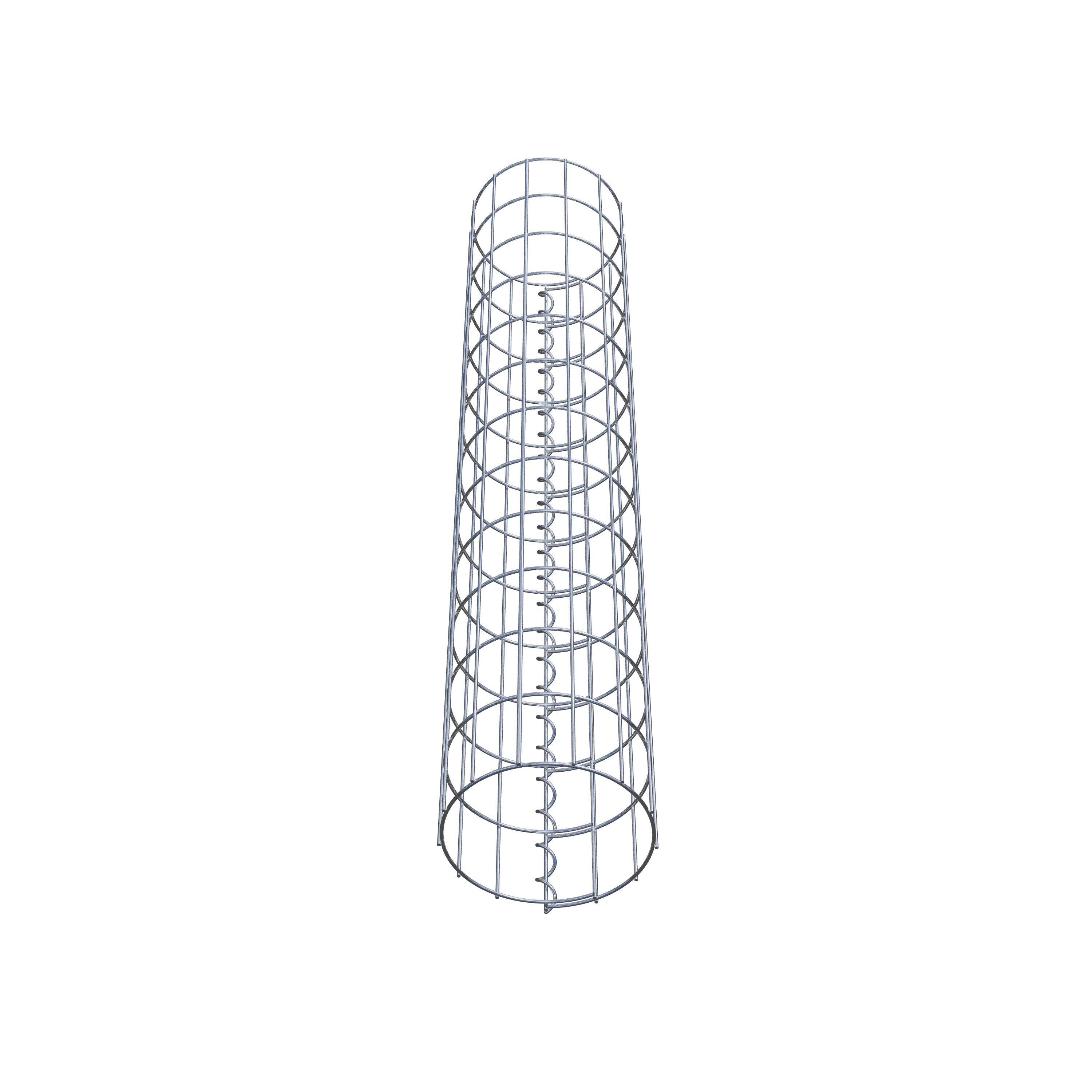 Gabion column diameter 22 cm, MW 5 x 10 cm round