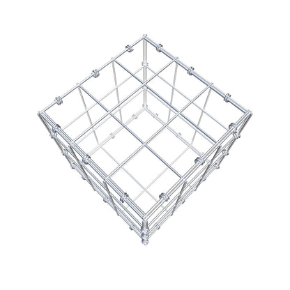 Gabion 30 cm x 30 cm x 30 cm (L x H x D), mesh size 10 x 10 cm, spiral ring