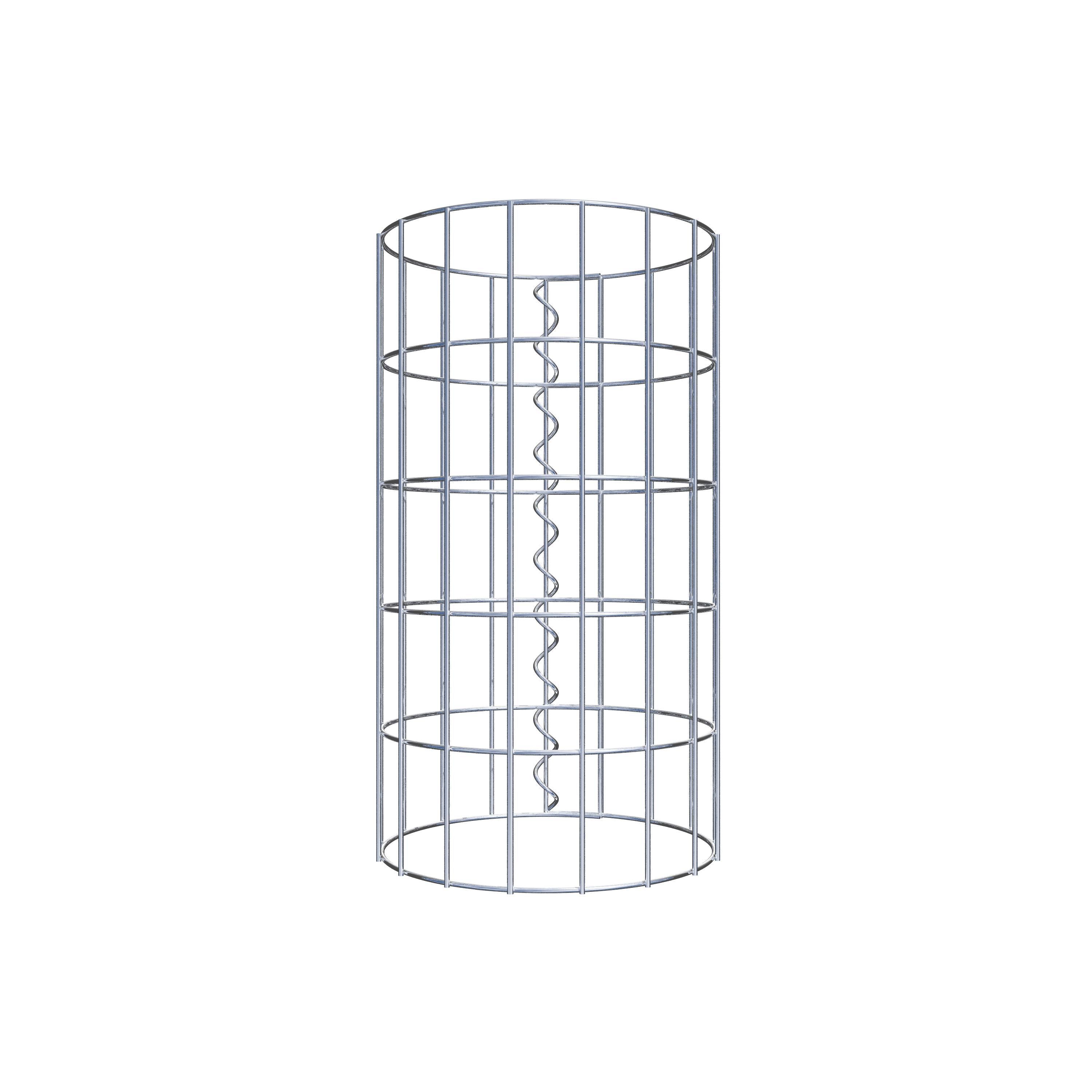 Gabion column diameter 27 cm, MW 5 x 10 cm round