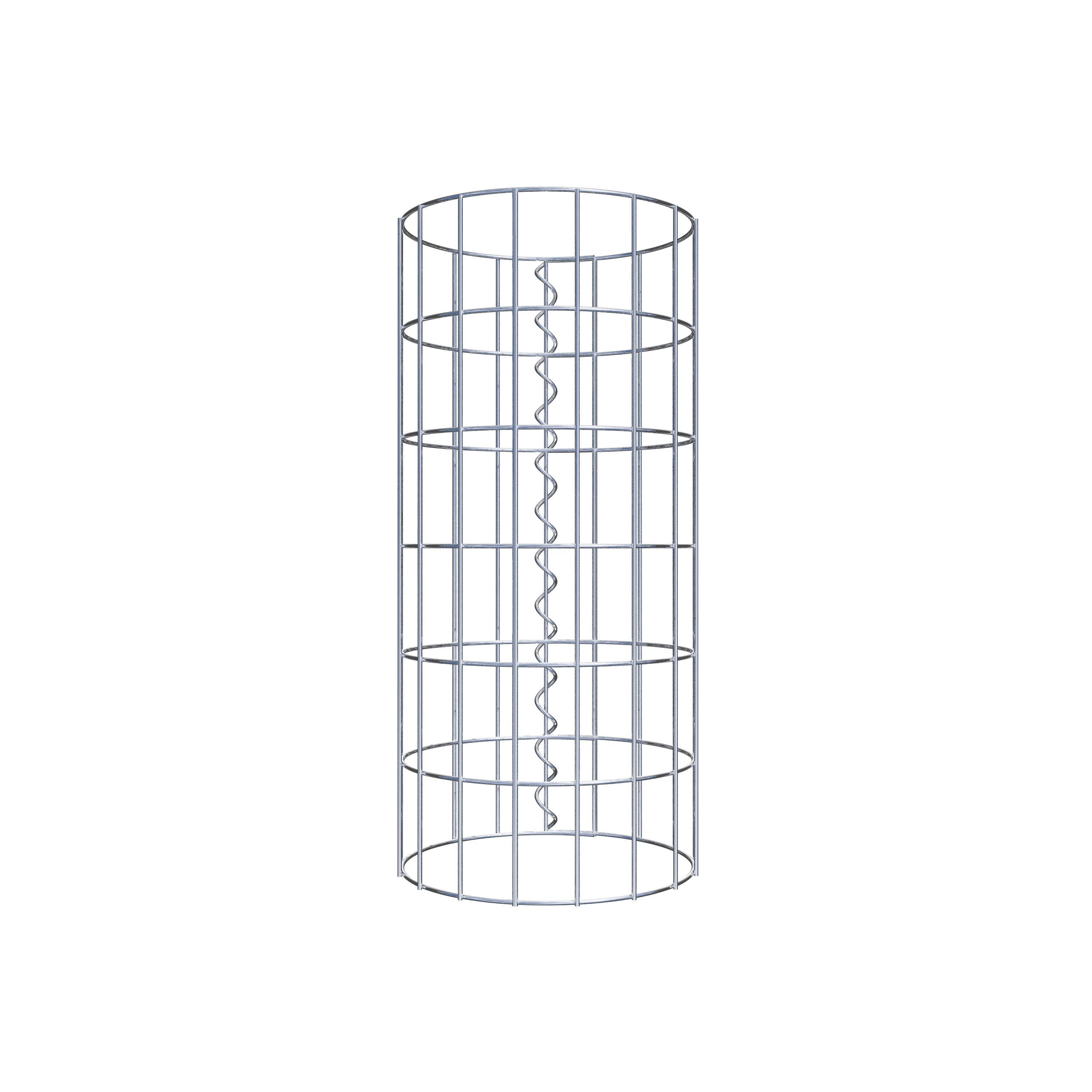 Gabion column diameter 27 cm, MW 5 x 10 cm round