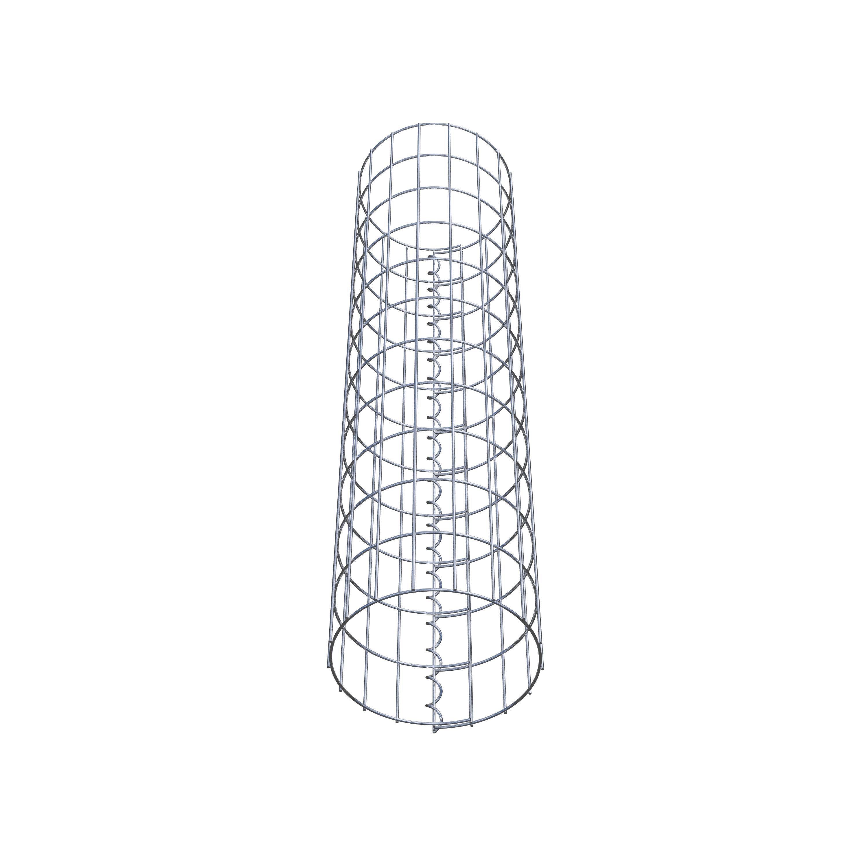 Gabion column diameter 27 cm, MW 5 x 10 cm round