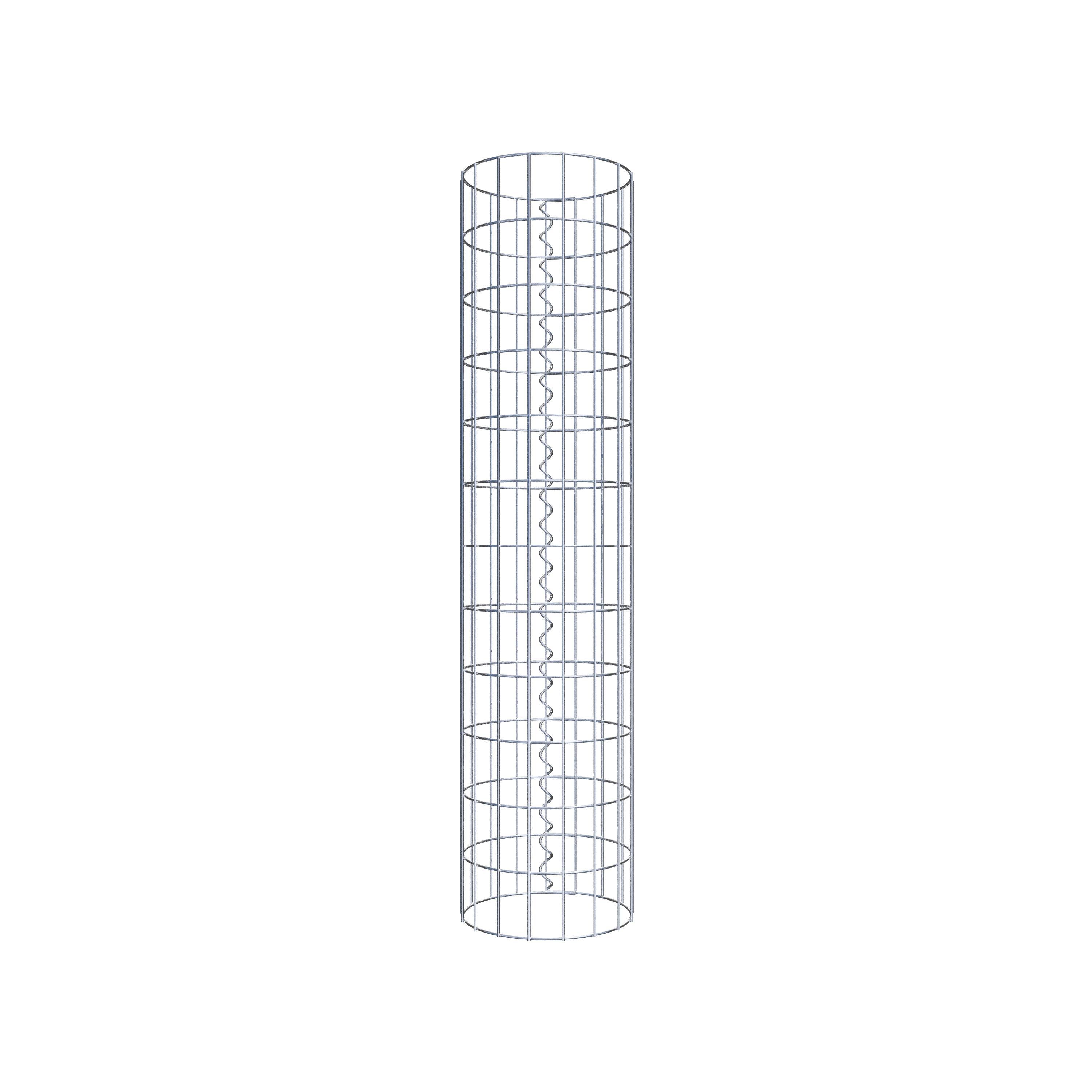 Gabion column diameter 27 cm, MW 5 x 10 cm round