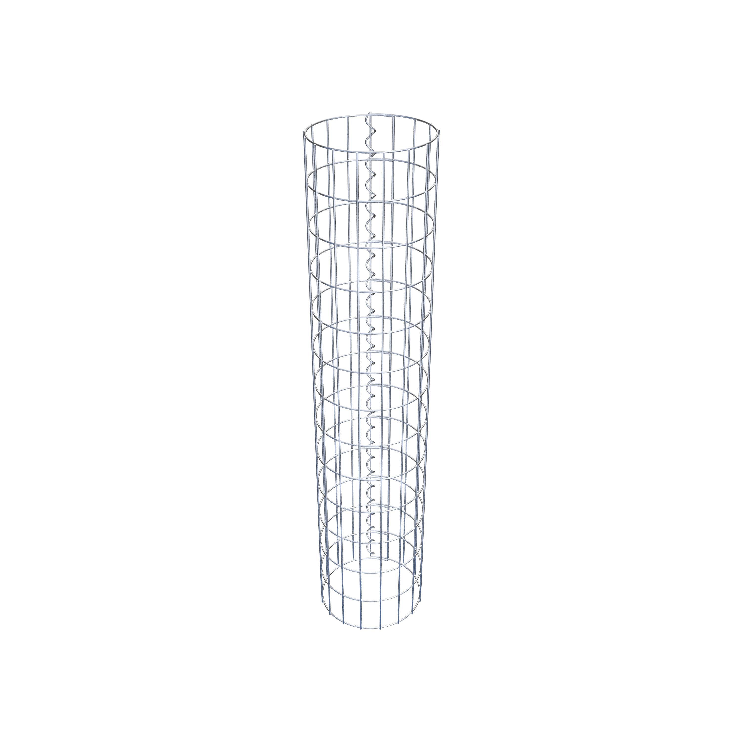 Gabion column diameter 27 cm, MW 5 x 10 cm round