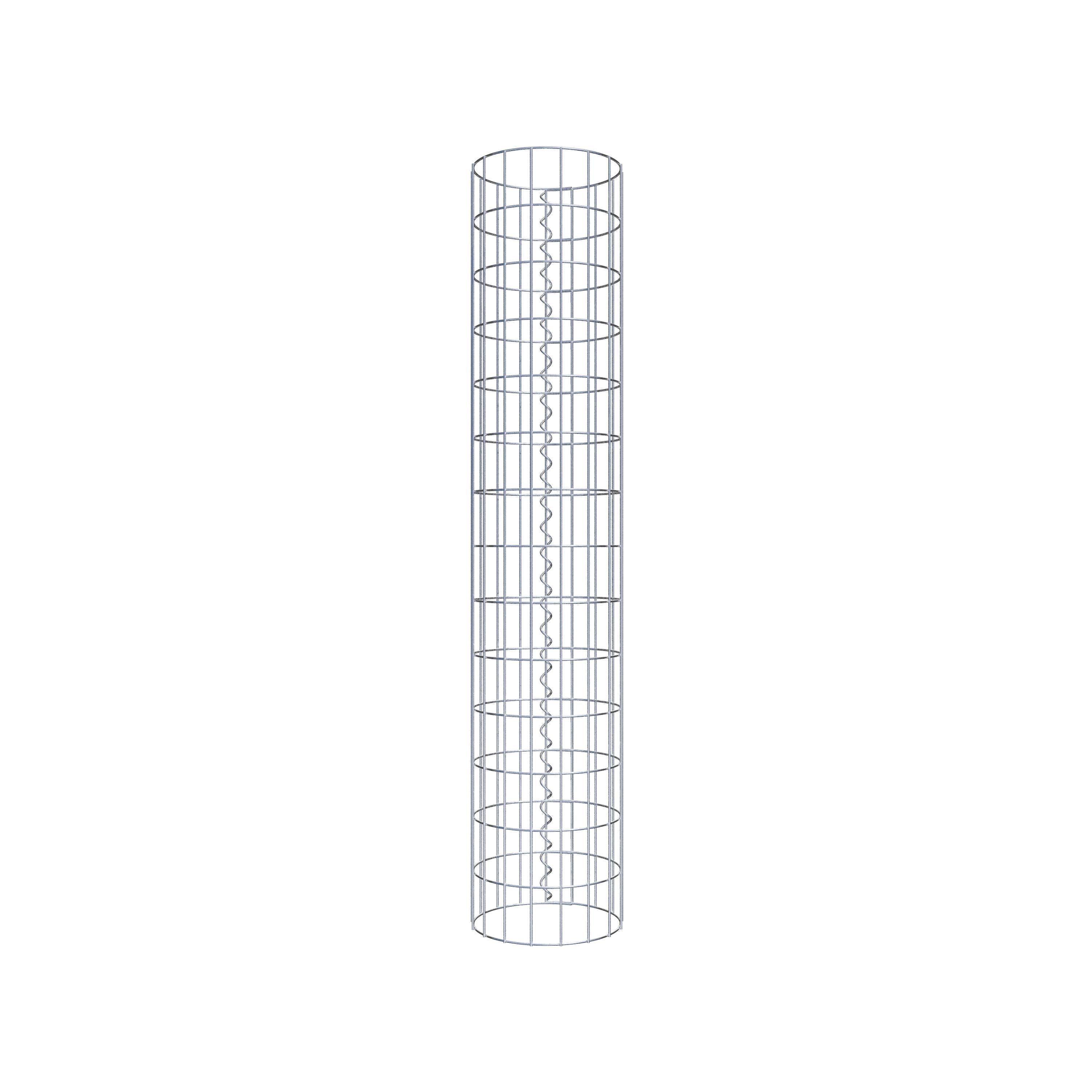 Gabion column diameter 27 cm, MW 5 x 10 cm round