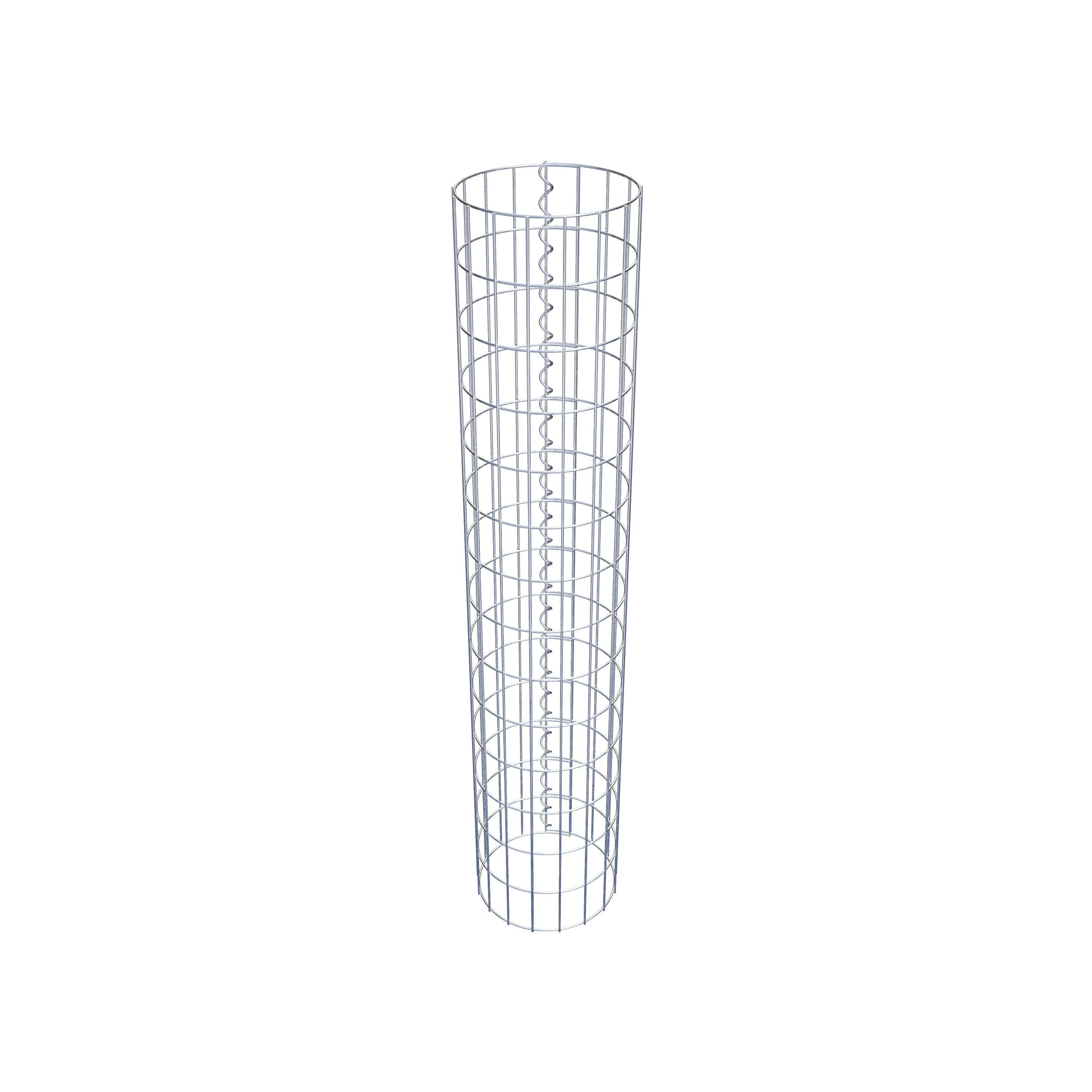 Gabion column diameter 27 cm, MW 5 x 10 cm round