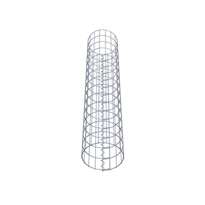 Gabion column diameter 27 cm, MW 5 x 10 cm round