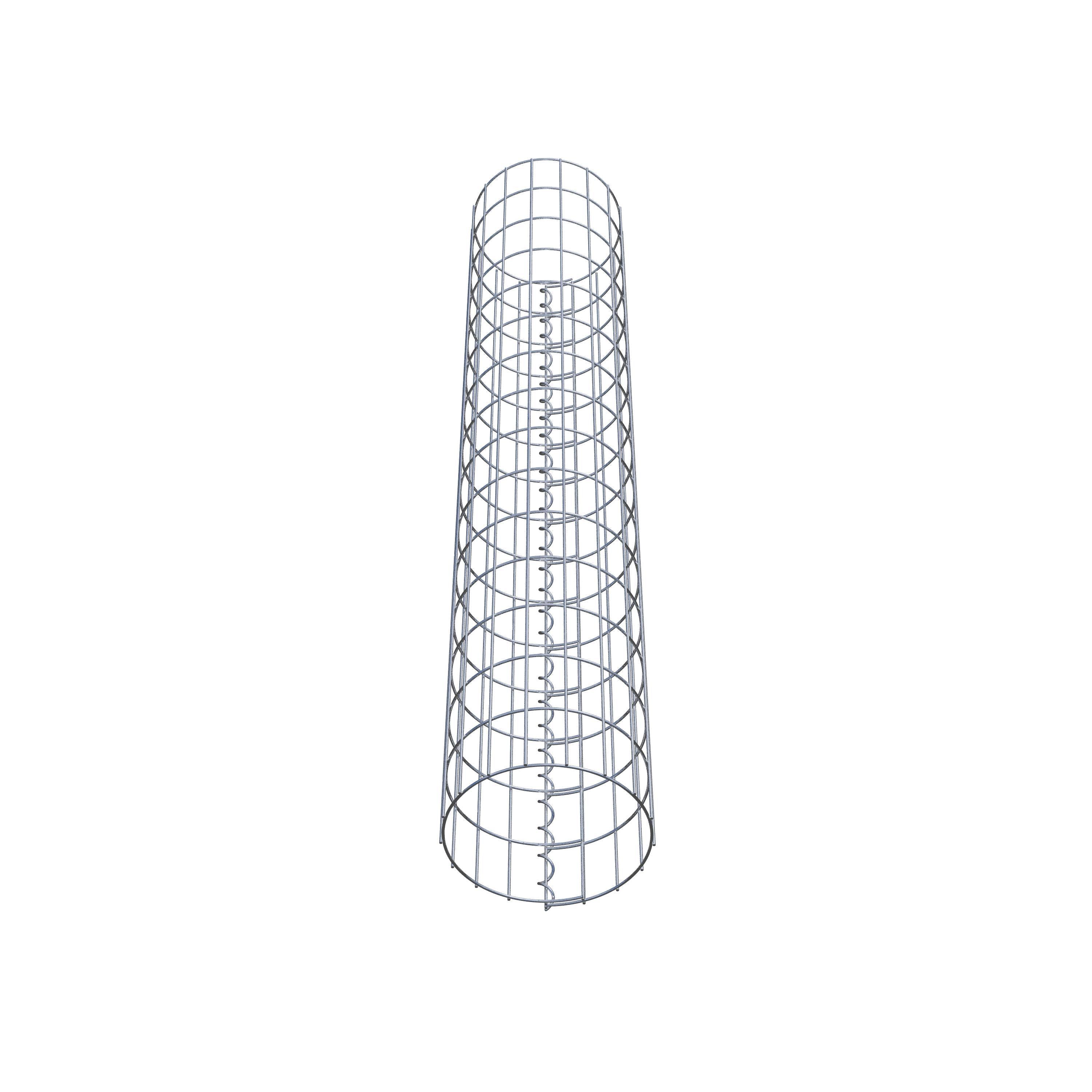 Gabion column diameter 27 cm, MW 5 x 10 cm round