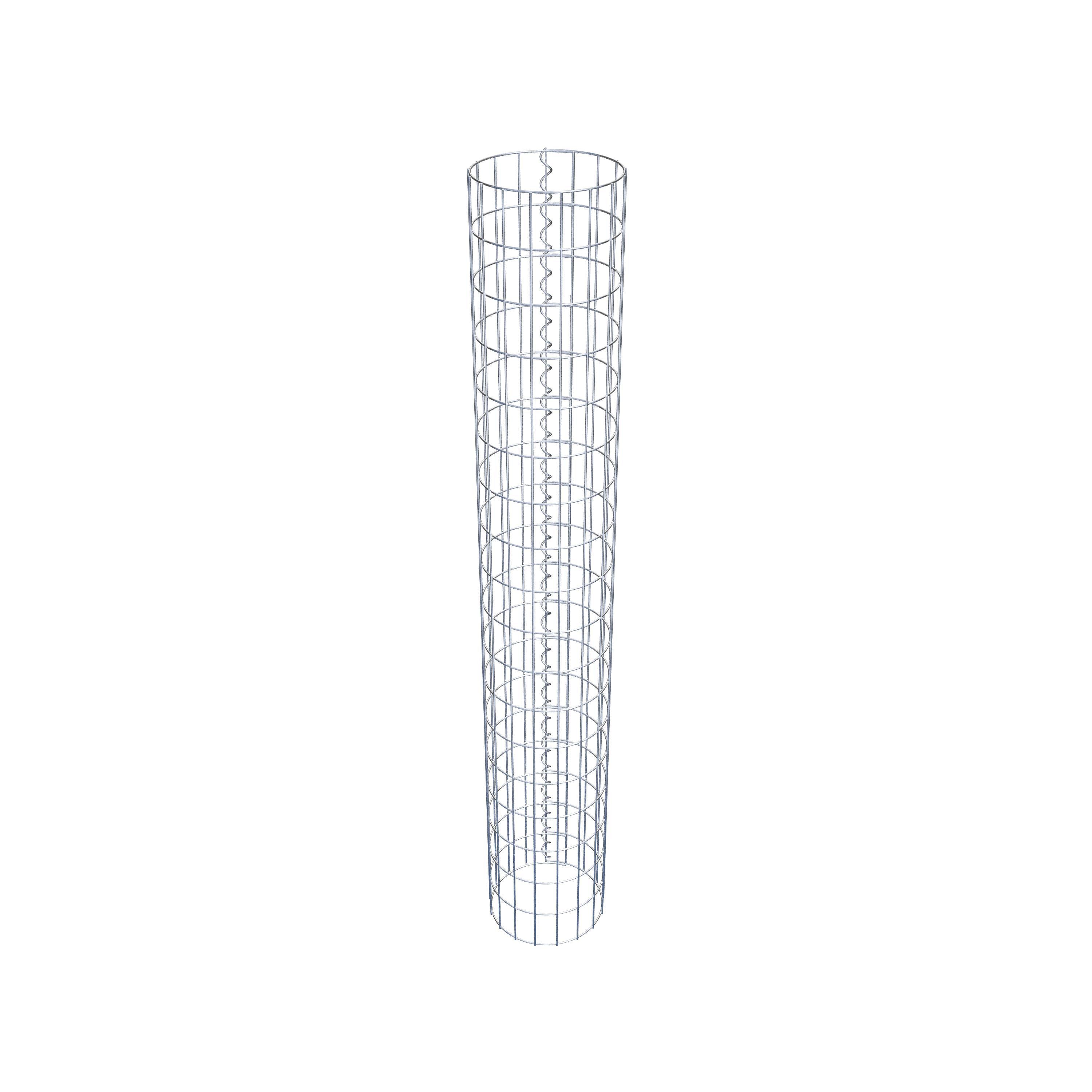 Gabion column diameter 27 cm, MW 5 x 10 cm round