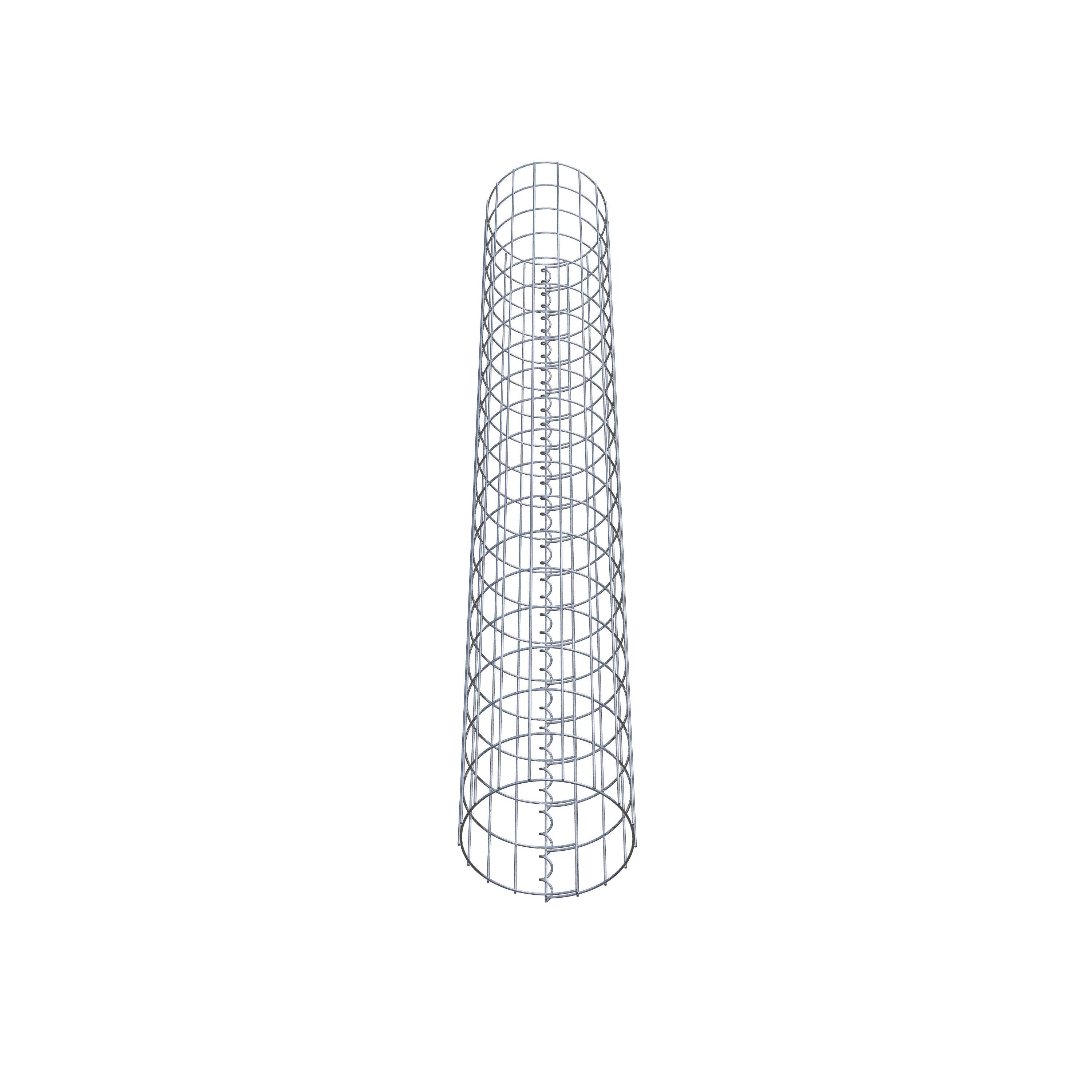 Gabion column diameter 27 cm, MW 5 x 10 cm round