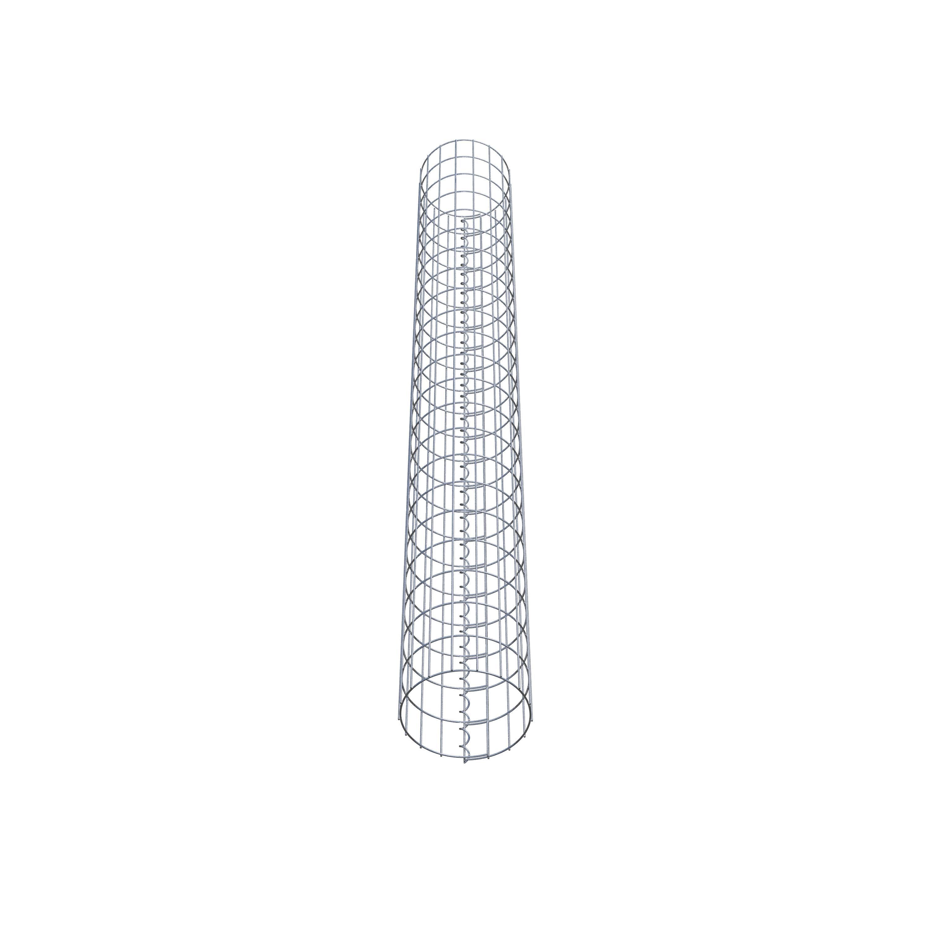 Gabion column diameter 27 cm, MW 5 x 10 cm round