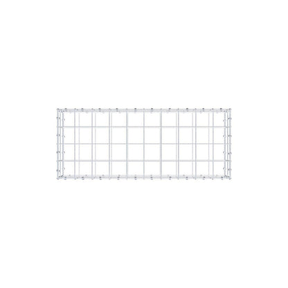 Gabion 100 cm x 20 cm x 40 cm (L x H x D), mesh size 10 x 10 cm, spiral ring