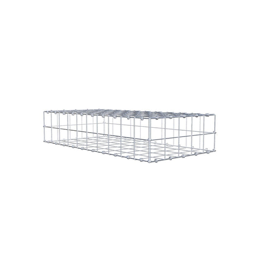 Schanskorf 100 cm x 20 cm x 50 cm (L x H x D), maaswijdte 10 x 10 cm, spiraalring