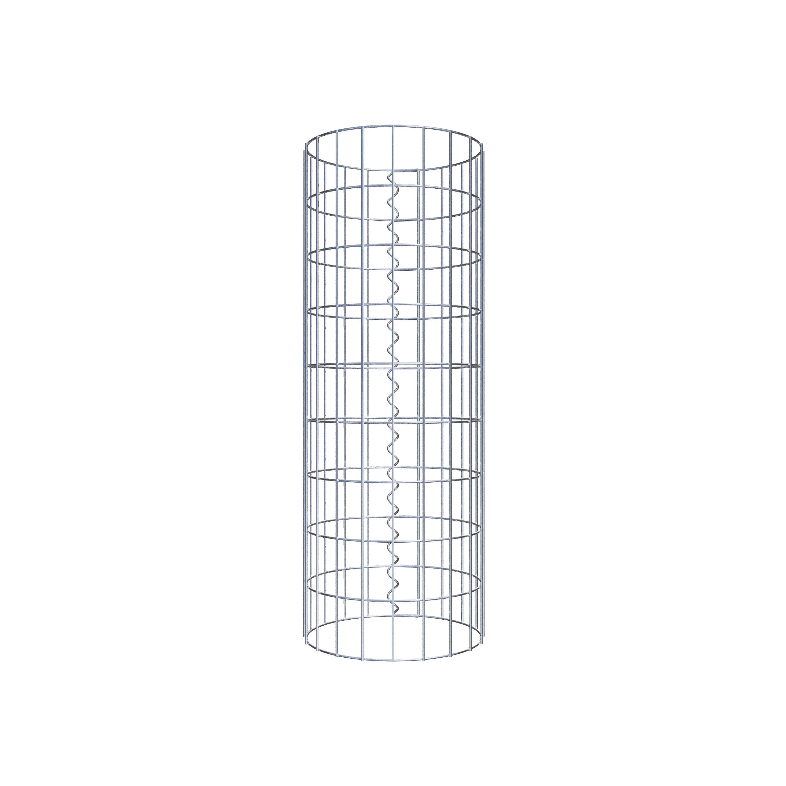 Gabionensäule Durchmesser 32 cm, MW 5 x 10 cm rund