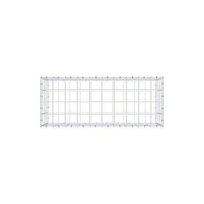 Gabion 100 cm x 40 cm x 40 cm (L x H x D), mesh size 10 x 10 cm, spiral ring