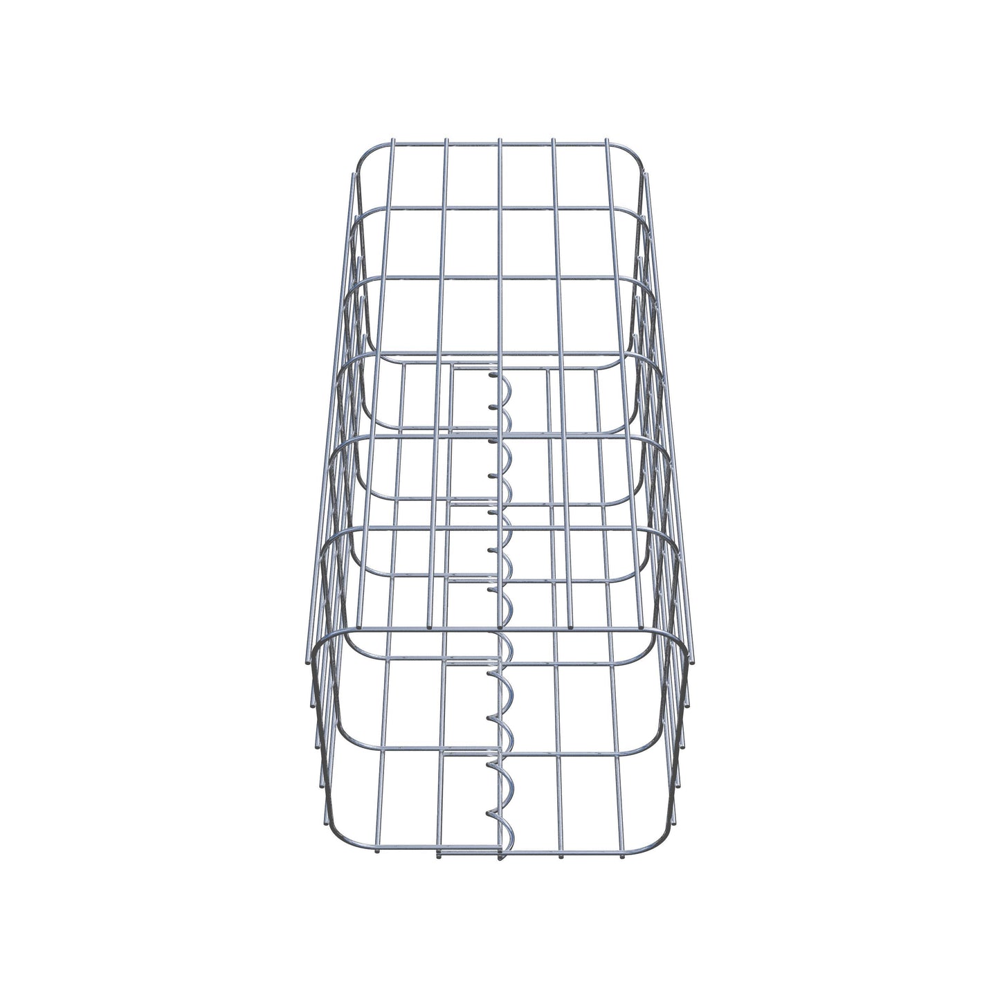 Colonne de gabion 27 x 27 cm, MW 5 x 10 cm carré