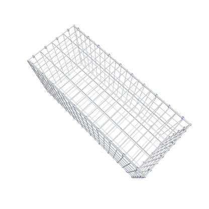 Gabion 100 cm x 50 cm x 40 cm (L x H x D), mesh size 5 x 10 cm, spiral ring